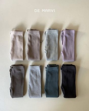 Легинсы в рубчик Шоколад