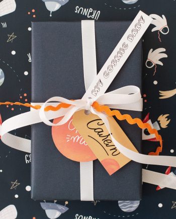 Подарочная упаковочная бумага Deep Blue