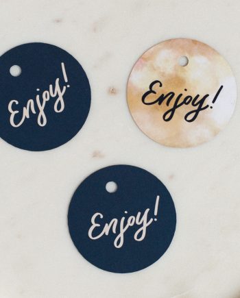 Подарочные бирки Enjoy!