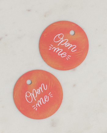 Подарочные бирки Open Me