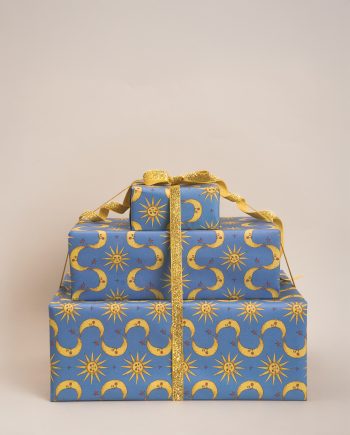 Подарочная бумага "Солнце и Луна"